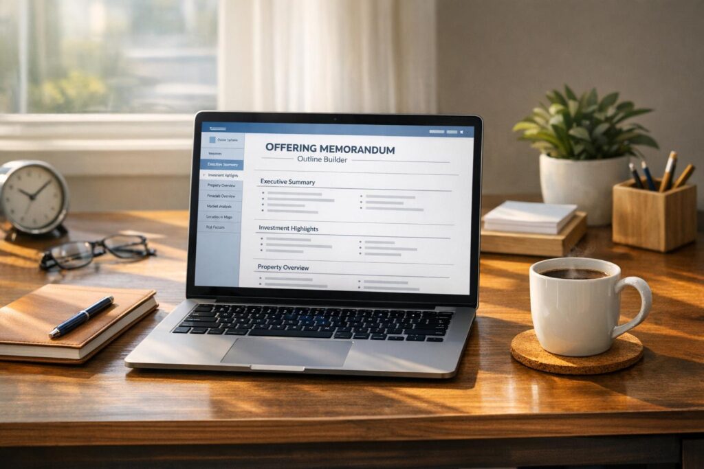 Offering Memorandum Outline Builder