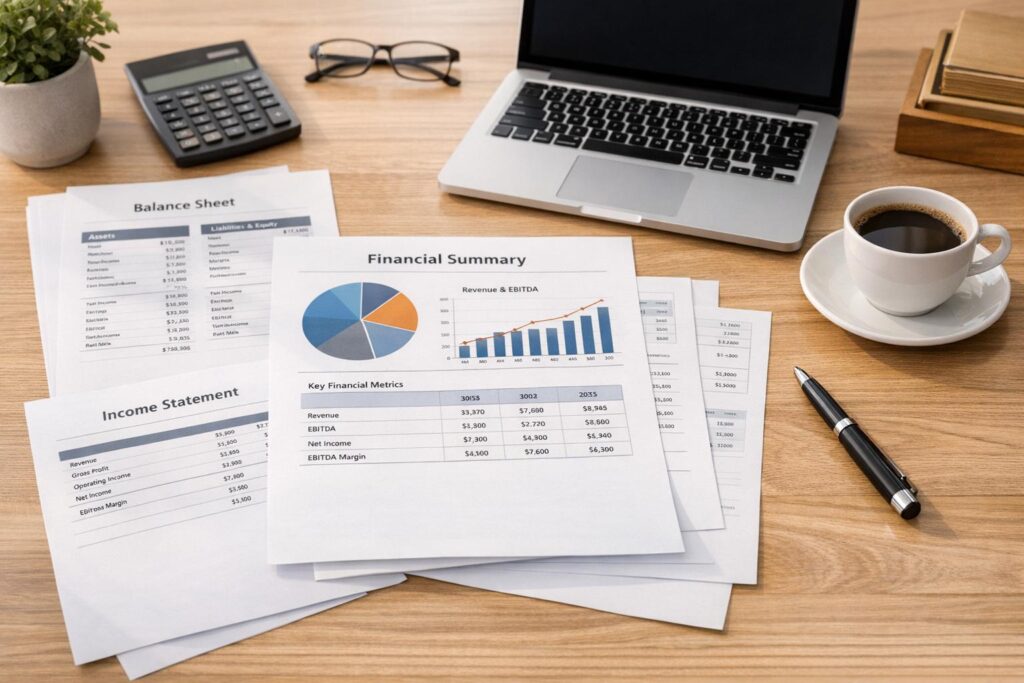 Key Financial Data in CIMs: What to Include